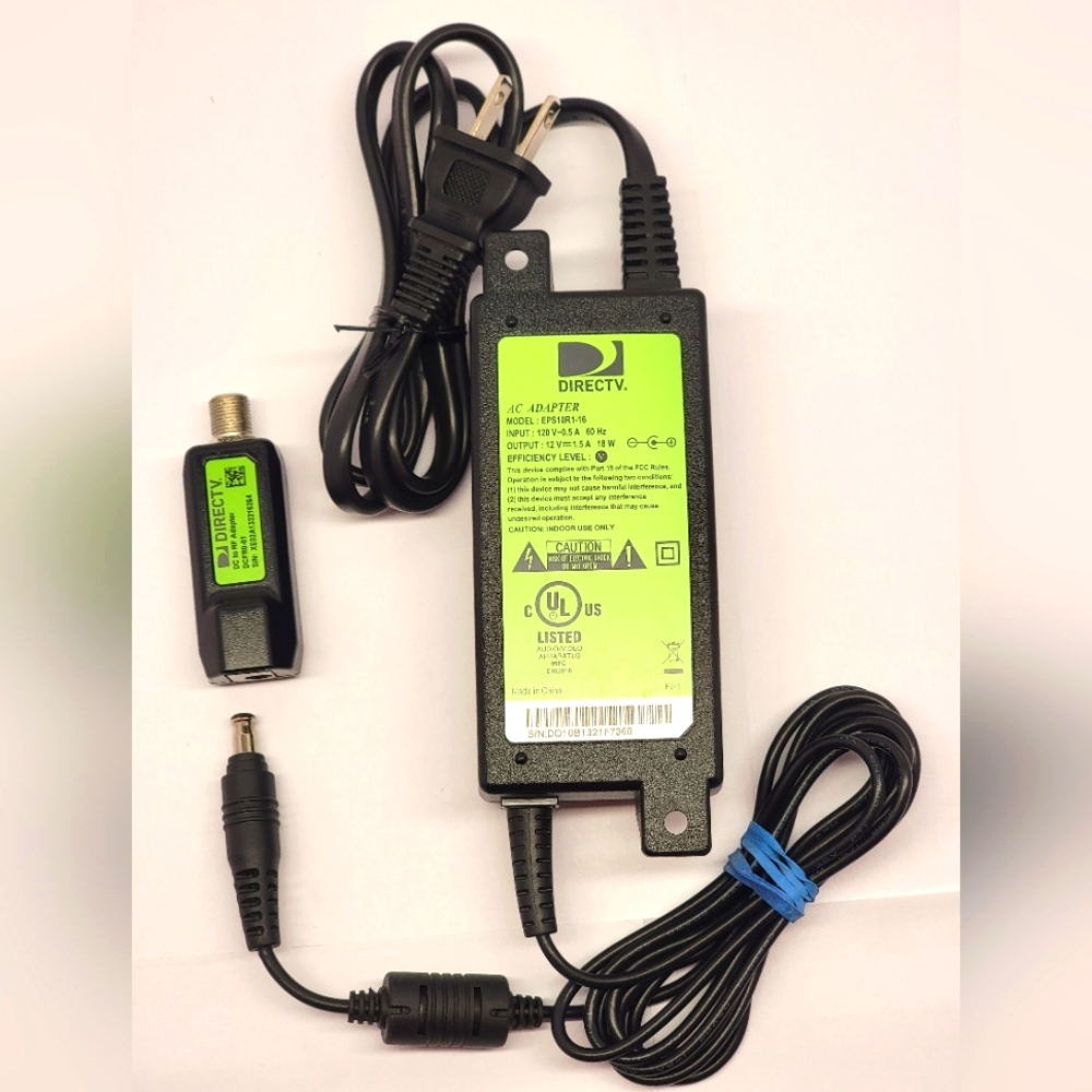 Original Direct TV AC Adapter Power Supply EPS10R1-16,12V 1.5A,18